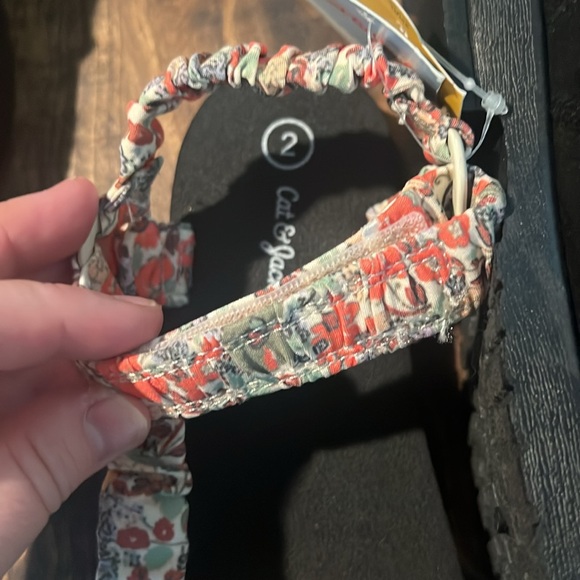 Size 1.5/2 US girls black kitty cat boots NWOT - Picture 8 of 8